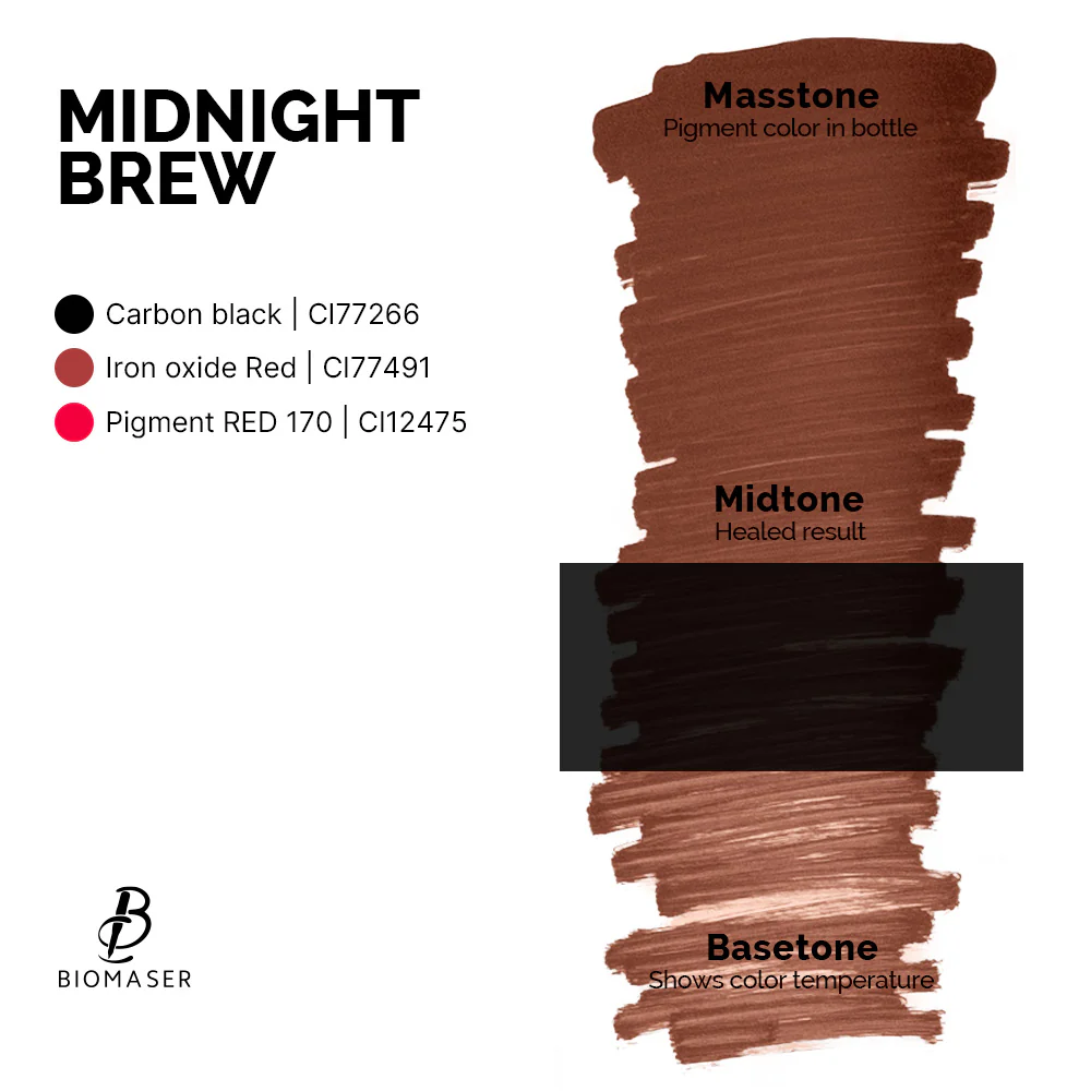 Biomaser-Midnight-Brew pigmento alta gama pmu